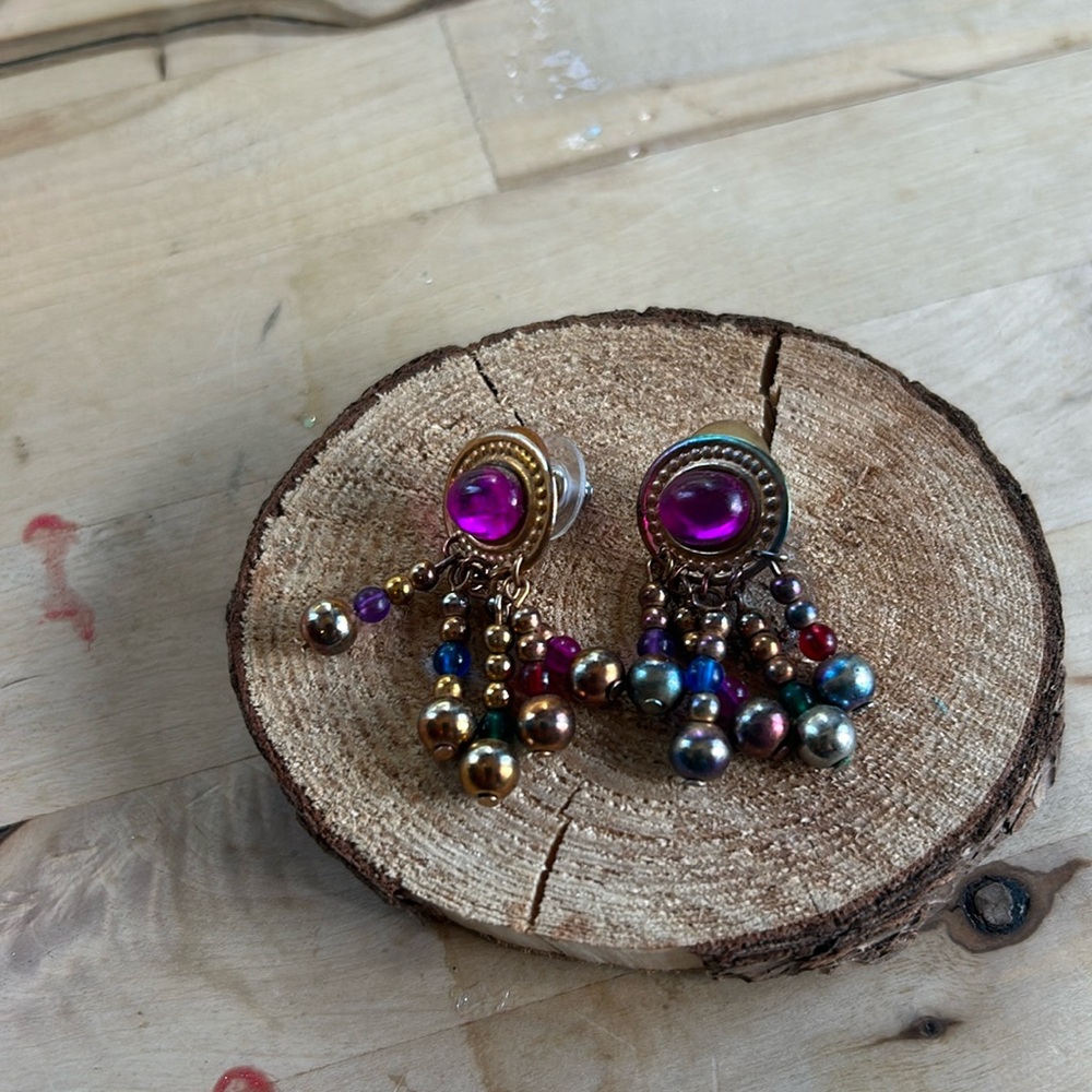 Vintage beaded earrings